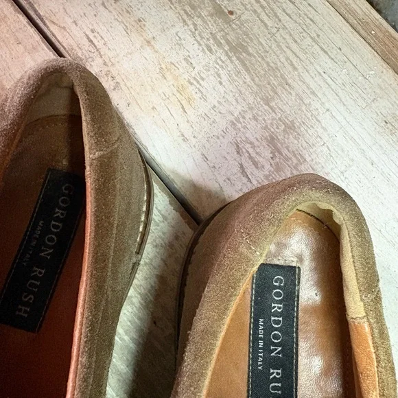 Gordon Rush Tan Suede Oxfords - Picture 3 of 3